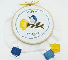 Load image into Gallery viewer, Spring Bird Embroidery Kit SALE