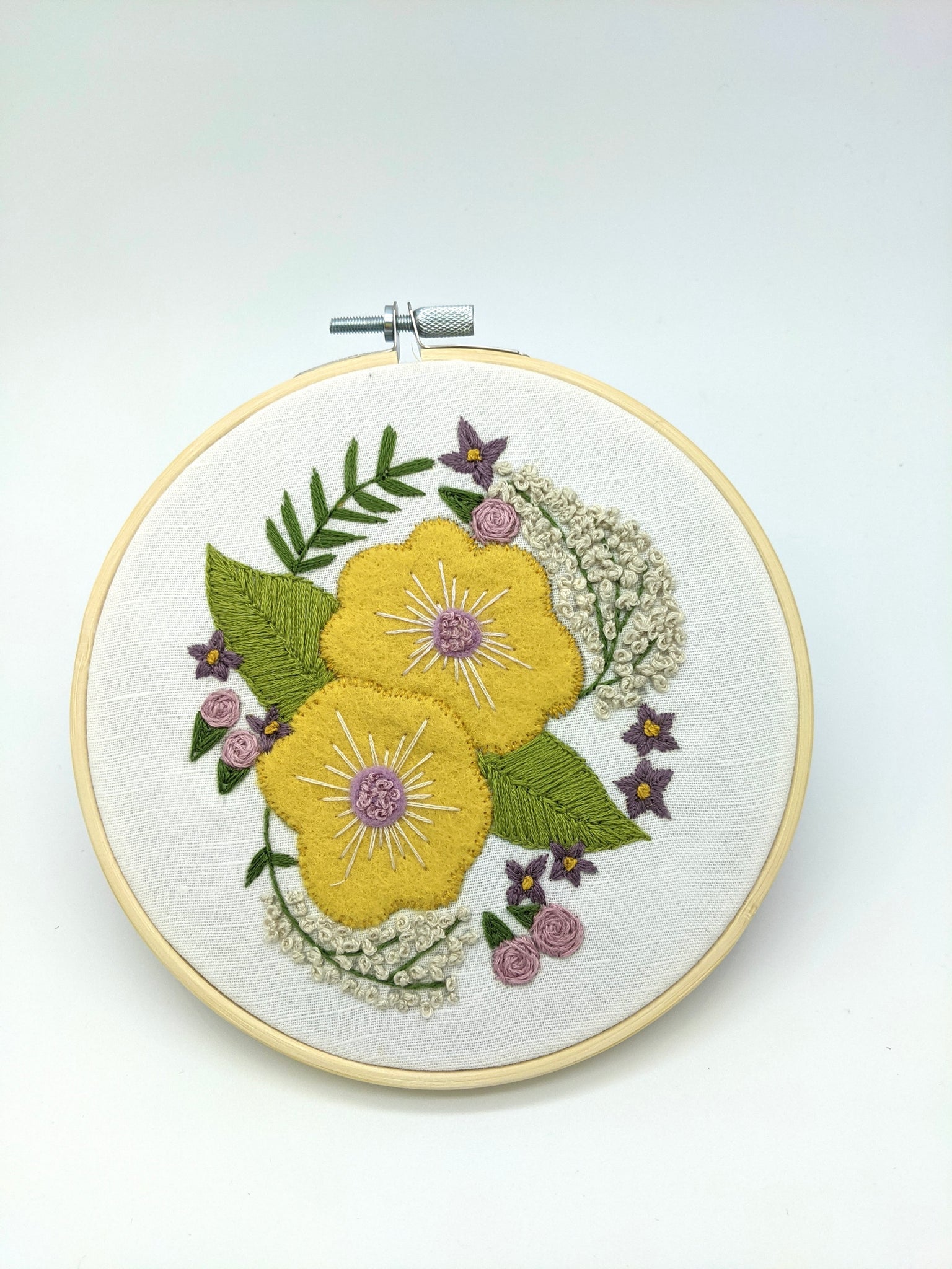 Floral Felt Floral Embroidery Kit SALE – Hatch Goods